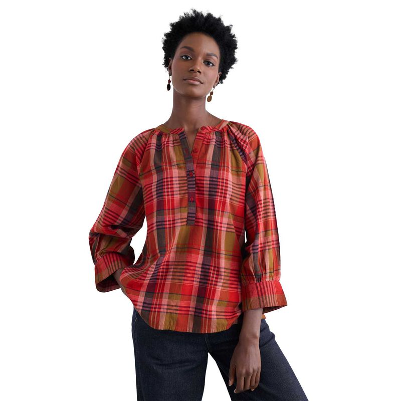 Seasalt Cornwall Moor Grass Shirt - Spring Squall Squash image number 0